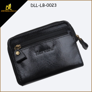 Delicate Faux Cowhide Leather Coin Pouch for Promotional Gifts