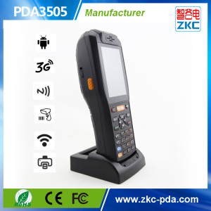 Android Handheld Terminal with Printer, Barcode Scanner, RFID Reader (PDA3505)