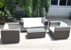 Europe Style Rattan Sofa Set Garden Furniture Outdoor Wicker Set (MTC-286)