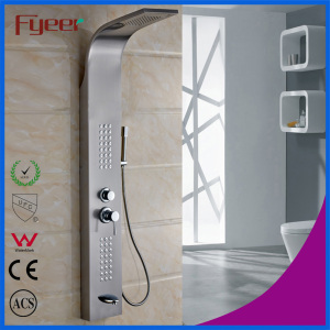 304 Stainless Steel Brushed Rainfall Shower Panel