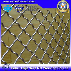 CE and SGS Marks Stainless Steel Wire Crimped Mesh (anjia-412)