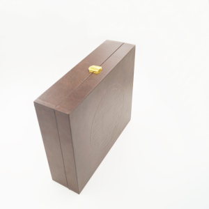 OEM Odem Customized MDF Wood Storage Box for Jewelry (J101)